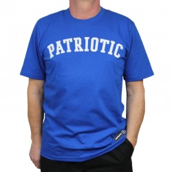 PATRIOTIC koszulka PATCH blue