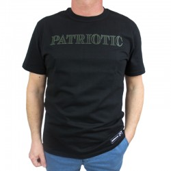 PATRIOTIC koszulka CELADON black