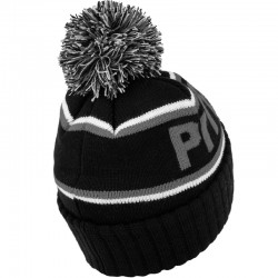 PIT BULL czapka FLEMING wywijana pompon black / grey