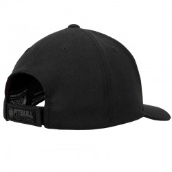 PIT BULL czapka HOOK & LOOP 3D METAL LOGO snapback snap black