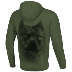 PIT BULL bluza RED NOSE BOXING olive