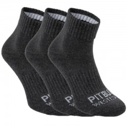 PIT BULL skarpetki LOW ANKLE TNT frote charcoal
