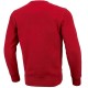 PIT BULL bluza SMALL LOGO TERRY red klasyk