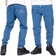 NEW BAD LINE spodnie LASER jeans regular blue