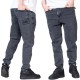 NEW BAD LINE spodnie LASER jeans regular black