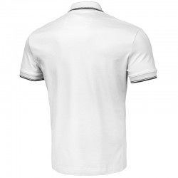 PIT BULL koszulka POLO REGULAR STRIPES white