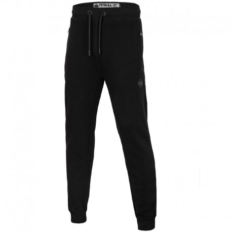 PIT BULL spodnie SMALL LOGO PIQUE dres black