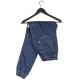 ELADE jogger CARGO bojówki Jeans guma blue