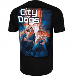 PIT BULL koszulka CITY OF DOGS black