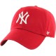 47 Brand czapka NY New York Yankees Clean GWS-RD red