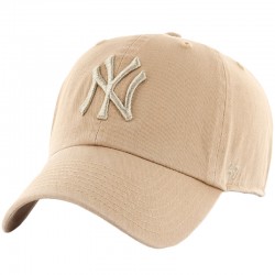 47 Brand czapka NY New York Yankees Clean beige B-RGW17GWS-KHC