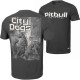 PIT BULL koszulka CITY OF DOGS graphite