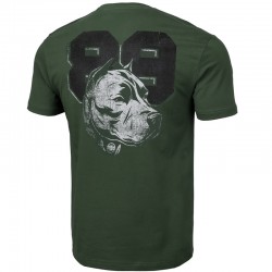PIT BULL koszulka DOG 89 green