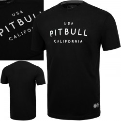 PIT BULL koszulka USA CAL Washed 210 black