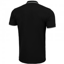 PIT BULL koszulka POLO REGULAR STRIPES black