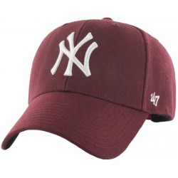 47 Brand czapka NY New York Yankees MVP bordo